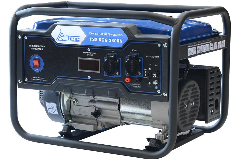 Фото 6 - Бензогенератор TSS SGG 2800N.