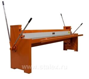 Фото 7 - Гильотина ручная STALEX Q01-0.8х2540.
