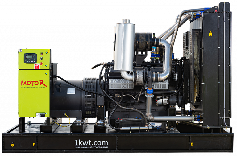 Фото 2 - АД600-T400 дизельный генератор Motor 600 кВт Открытая на двигателе WOLING / WLV720.