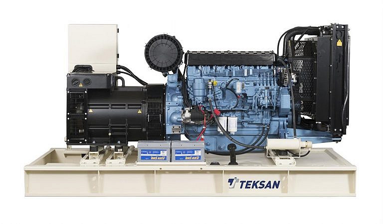Фото 1 - TJ330BD5L дизельный генератор Teksan 240 кВт Открытая на двигателе BAUDOUIN / 6M16G350/5.